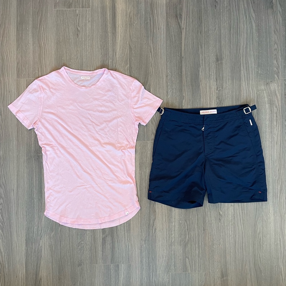 Orlebar Brown Navy Swim Trunks